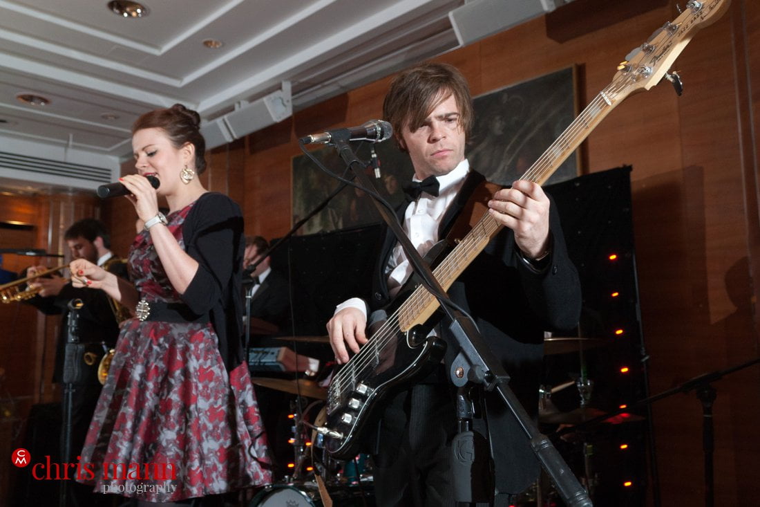 Institute of Hospitalilty Chairman's Ball 2011 and Aspiring Managers' Awards - live band Versatility perform on stage