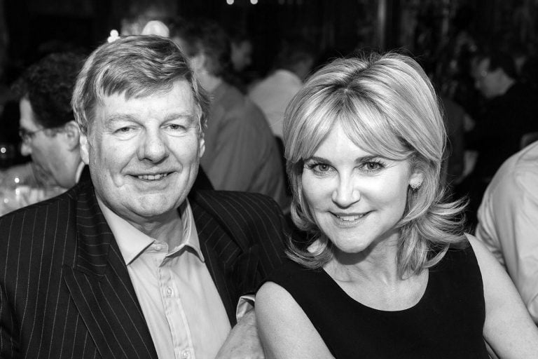 Anthea Turner with Lord Erroll corporate event Science Museum London