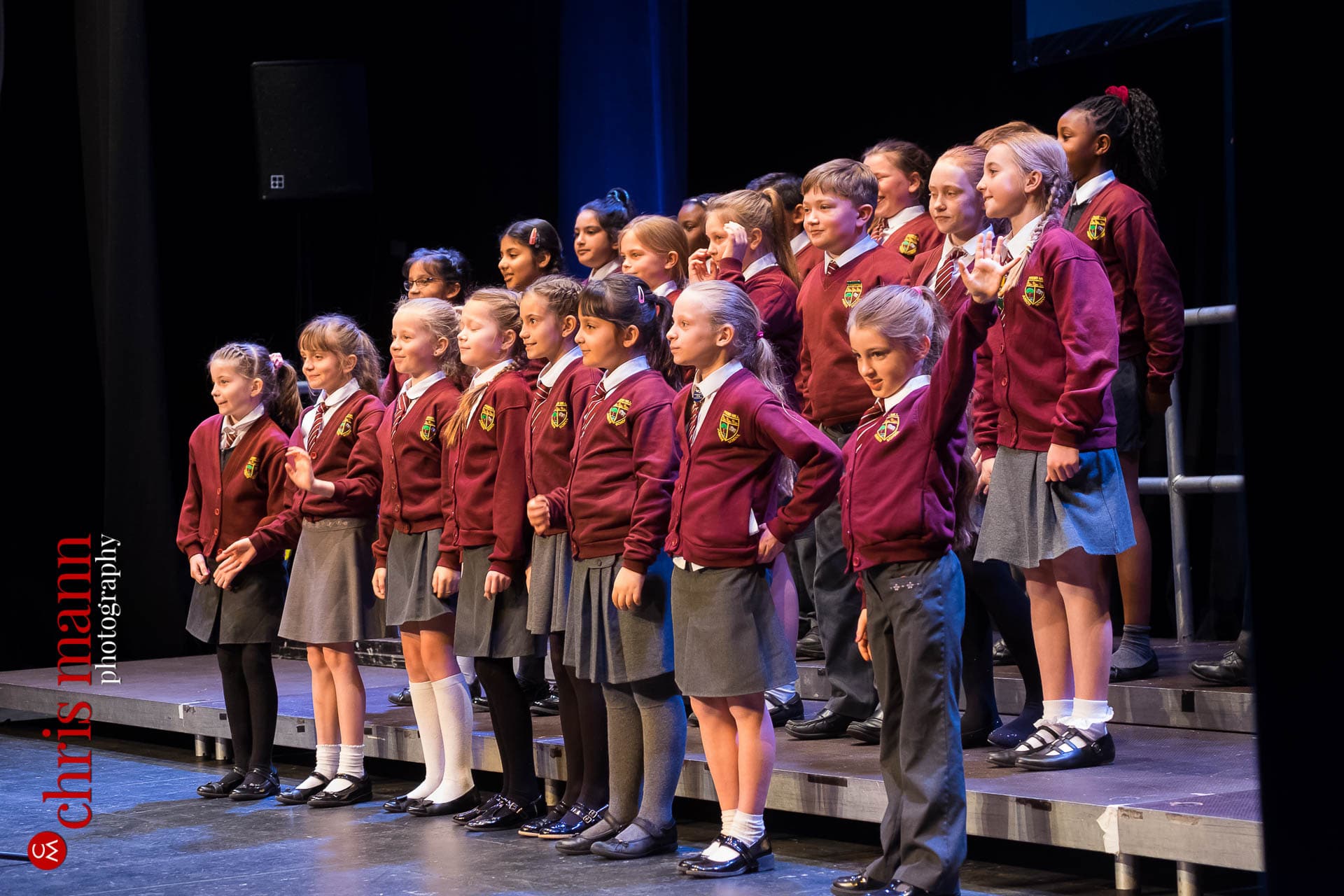 Pound Hill Junior School pupils perform at Choiroke 2016 concert Dorking Halls
