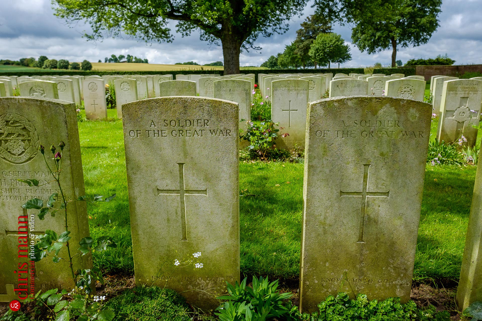 Warlencourt British Cemetery First World War Bapaume France