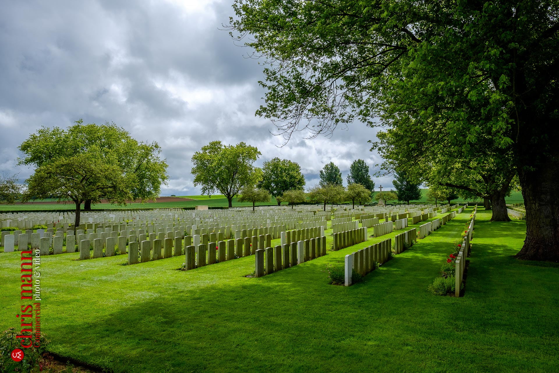 Warlencourt British Cemetery First World War Bapaume France