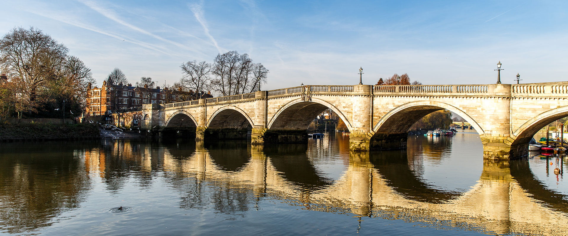 Richmond Bridge Surrey UK