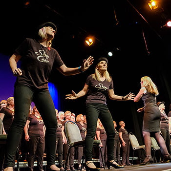 Singers perform at Choiroke 2017