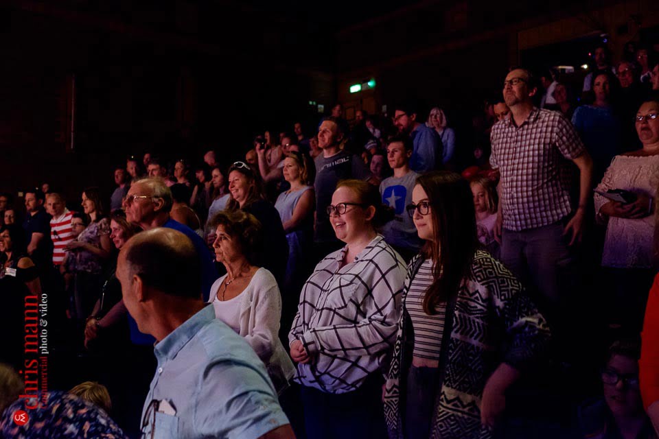 happy audience enjoying Choiroke 2017 concert | Harlequin Redhill