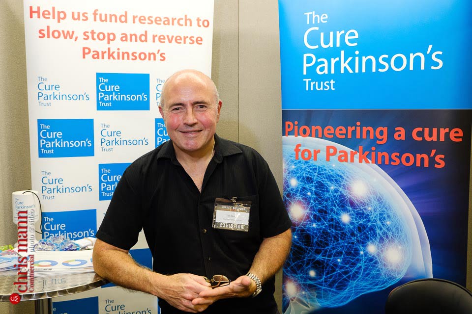 Tim Brasher - Cure Parkinson's Trust - Surrey Business Expo 2018 photos