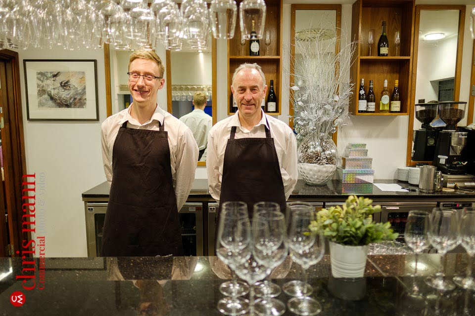 Mercedes Benz World EQ restaurant staff