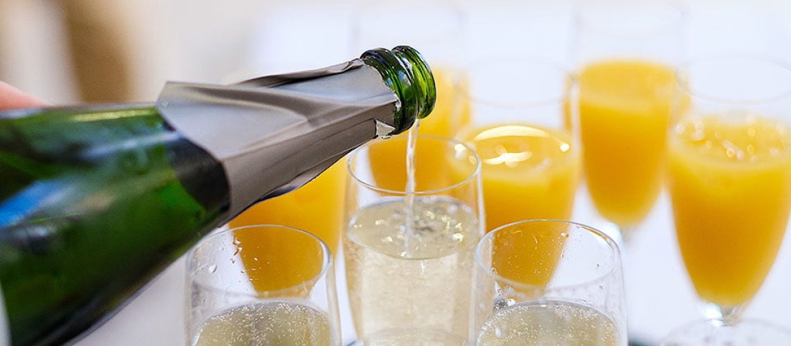 English wine seminar - wine being poured