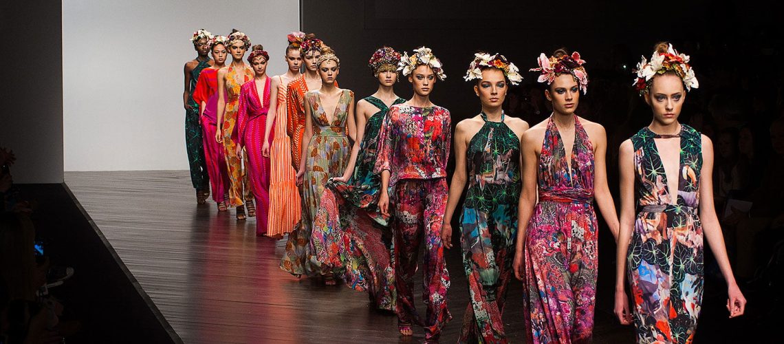 London Fashion Week catwalk show Feb 2013